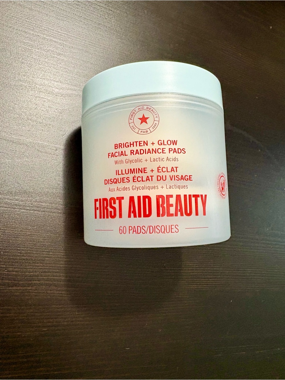 Facial radiance pads- First Aid Beauty